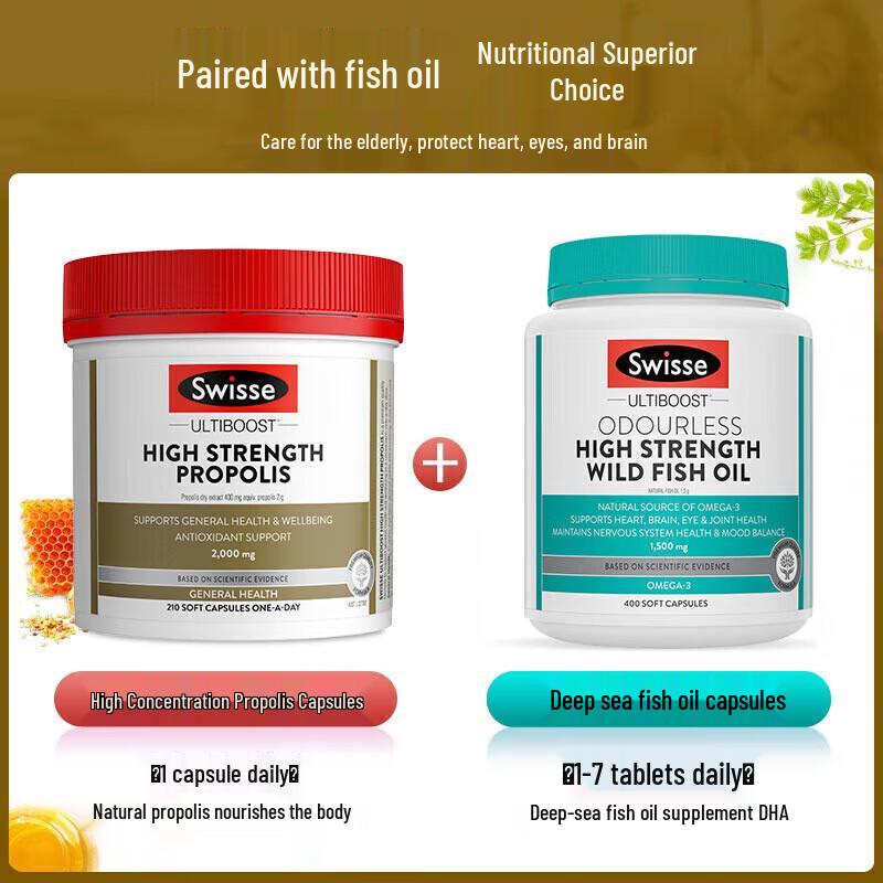 Swisse High-Concentration Propolis Capsules
