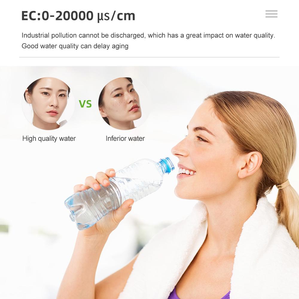 Цифровой pH-метр 10 в 1, сопротивление/питательный раствор, плодородие/H2/температура/ОВП/EC/TDS/соленость/SG/PH-метр, тестер качества воды