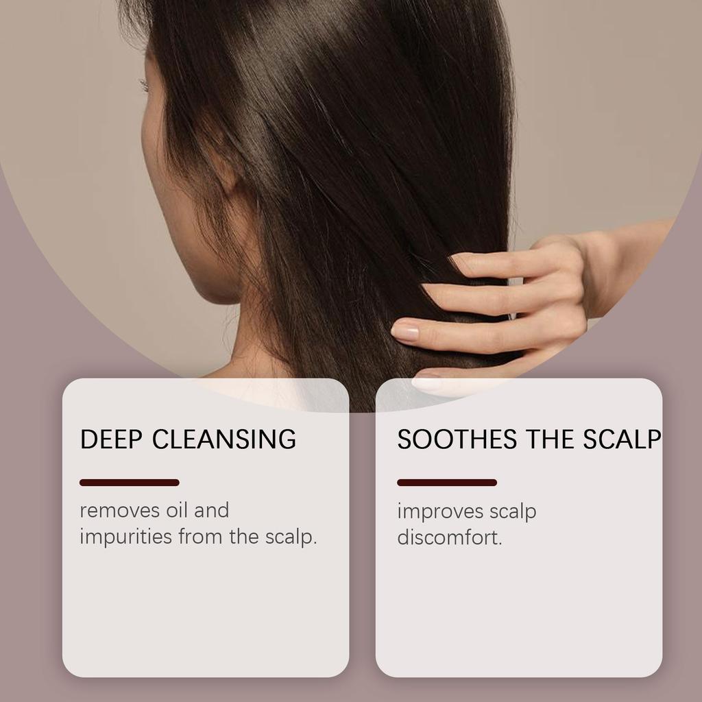 Scalp Scrub , Exfoliating Scrub Shampoo , Biotin Scalp Care , Hair Care Cleansing And Sediment Removal ,100g