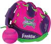 Franklin Sports Air Tech Бейсбольная перчатка Мяч 22см Импортный из Детской и Набор, Для правши, [Официально Япония]