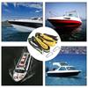 Rubber Boat 3/4/5 Step Boat Rope Ladder Yacht Boat Side Hanging Ladder Boat Folding Ladder Portable Boarding Soft Ladder
