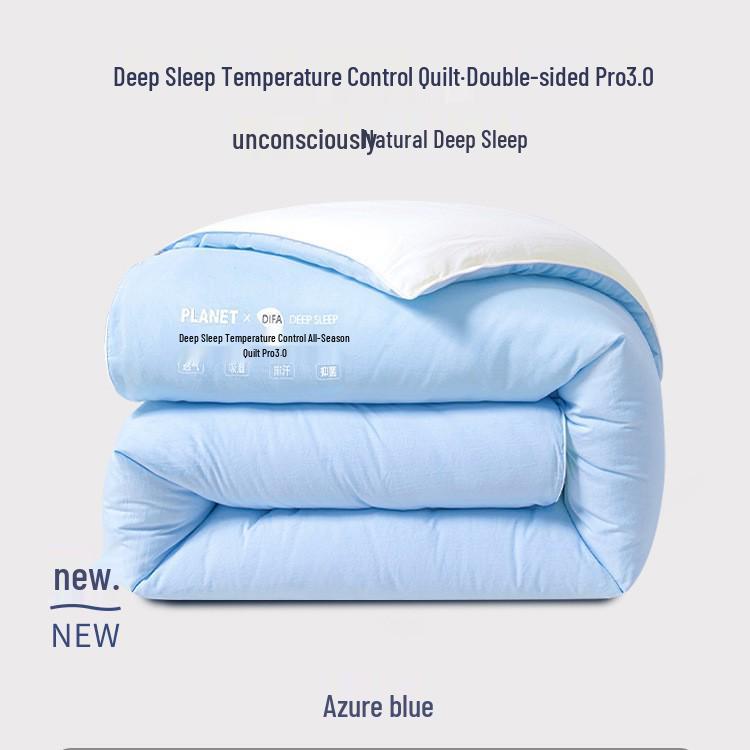 Вязаное одеяло Deep Sleep Pro с контролем температуры: Всесезонное тепло, можно стирать в машине для весны, осени и зимы.