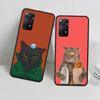 Cartoon Cats Phone Case For Redmi Note 13 Pro 5G Plus 12 12C 10 10A 10C 9 9A 9C 9T 8 8A K60 K70 Pro Xiaomi Cover 7 7A 6 6A Shell
