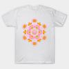 T Shirt Women Hungry Mandala Harajuku Print Kawaii Tshirt Summer Short Sleeve Female T-Shirt Top Tee