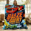 1pc Blaze Monster Machines Glory Outdoor Blanket Lightweight Flannel, Soft & Warm, All-Season Use for Sofa, Outdoor, Camping, Living Room, Office068