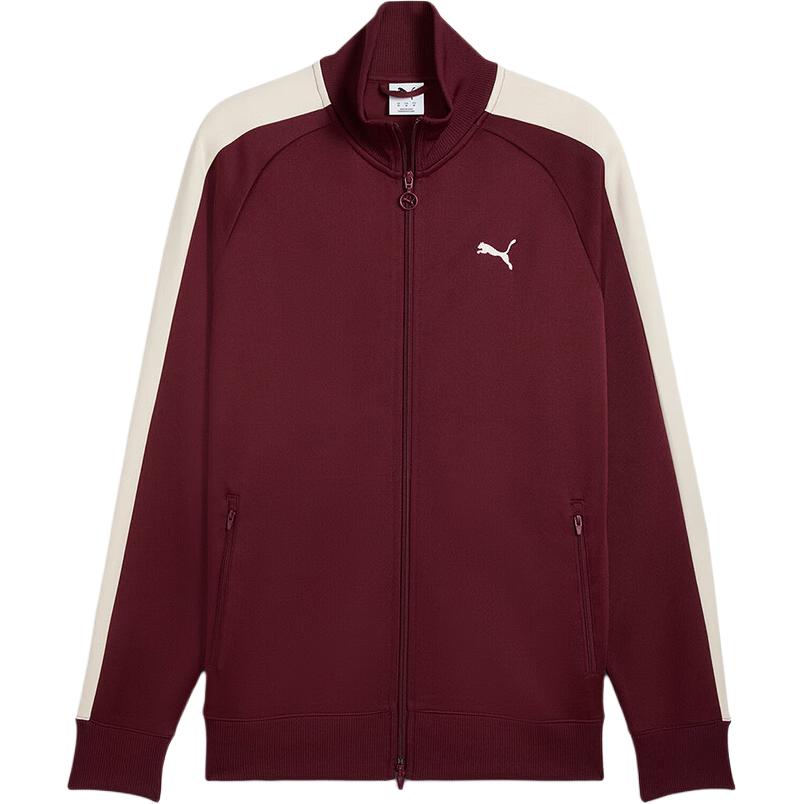 Puma T7 Спортивная Повседневная Теплая Ветрозащитная Вязаная Куртка Мужская Куртка 631858-96