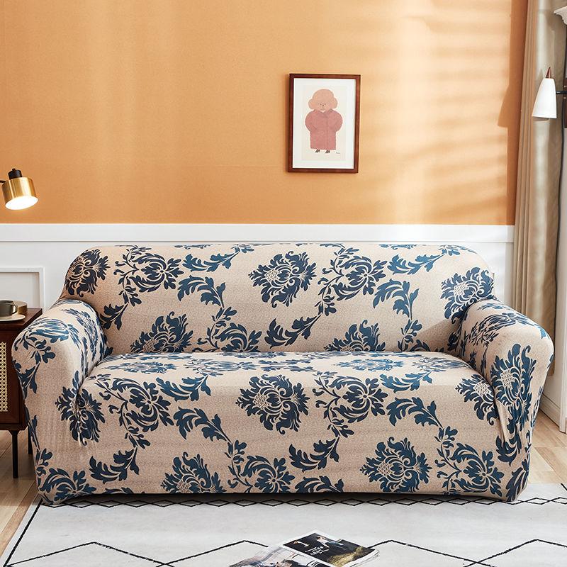 Geometric Art Storm Sofa Cover, Soft and Comfortable, Elegant and Beautiful, Elastic Fabric Design, Brings Vitality To Home, Furniture Protection
