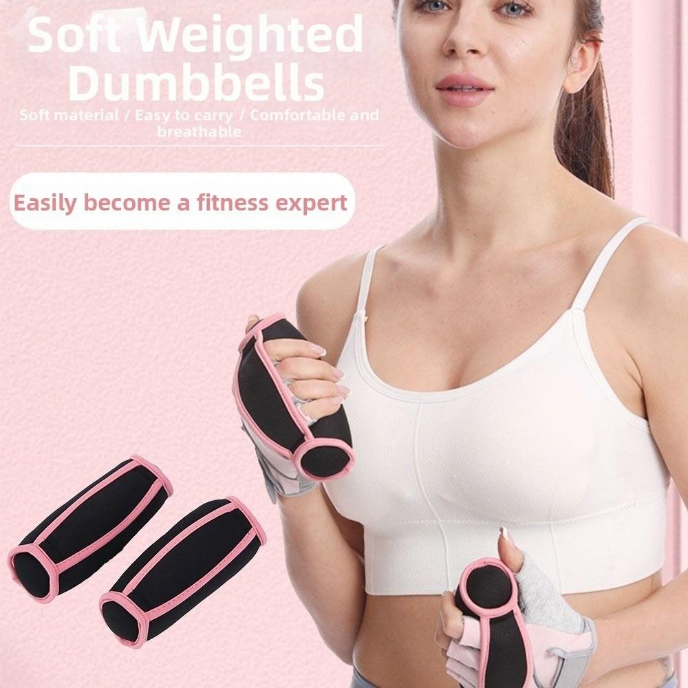 1 Pair Unisex Design Hand Weights Set Breathable Weighted Sandbag Weight Training