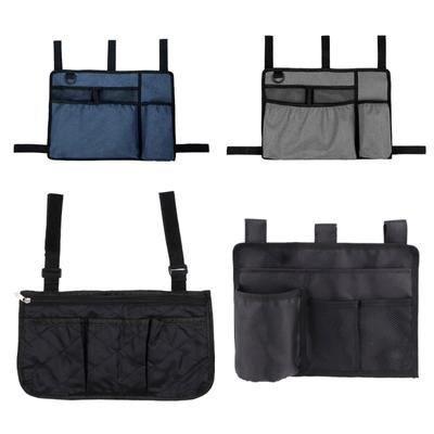 Многоцелевая сумка для хранения на подлокотнике инвалидной коляски для пожилых людей и людей с ограниченными возможностями, водонепроницаемая, для легкого управления хранением