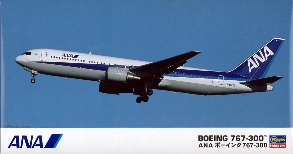 Hasegawa Пластиковая модель ANA 6 1/200 B767-300