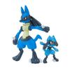 BANDAI SPIRITS Pokemon Plastic Model Collection 44 Select Series Riolu Lucario Plastic Model & Color-coded