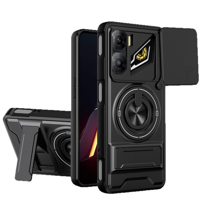 Shunjia подходит для чехла для мобильного телефона ZTE Nubia NEO 3, Nubia Music, вращающегося держателя, бронезащита