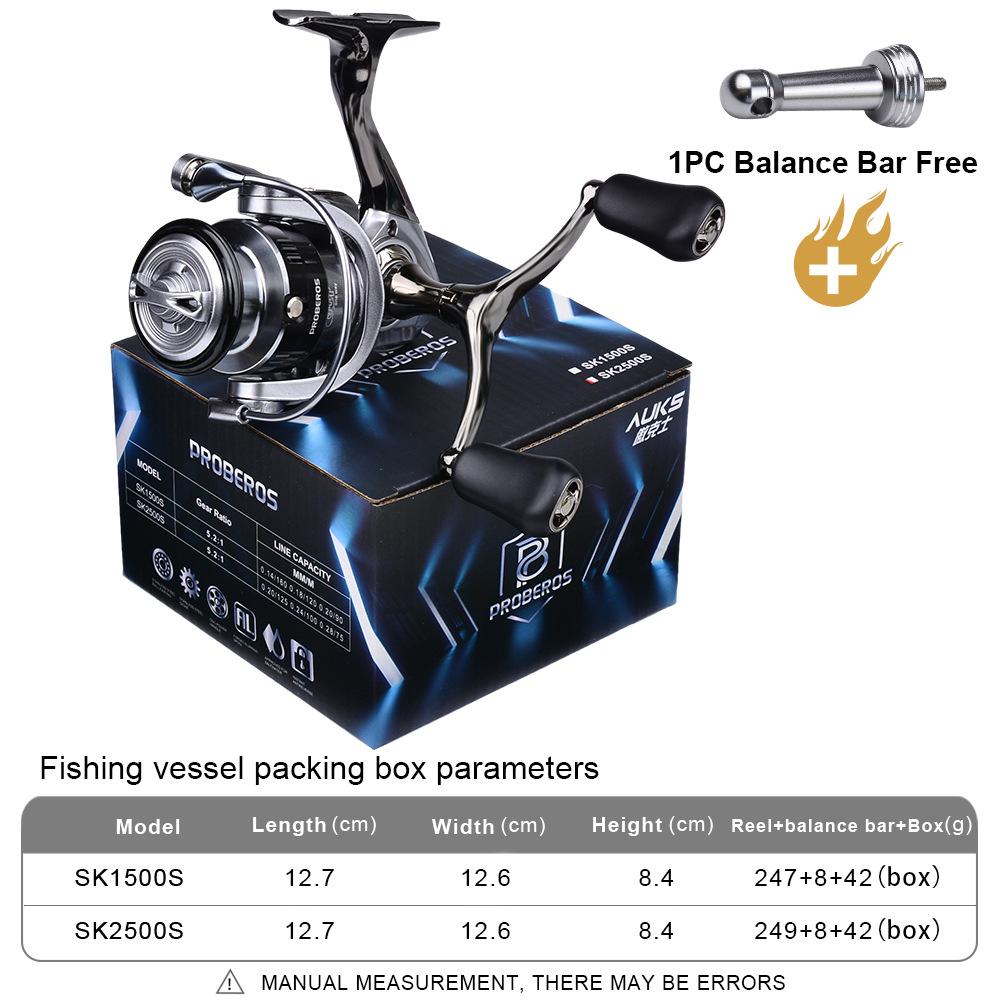 Колесо для приманки, металлическое вращающееся колесо, двойной коромысло, рыболовная леска большой дальности, колесо доставки, балансир 5,2:1 проволочная чашка с косой горловиной