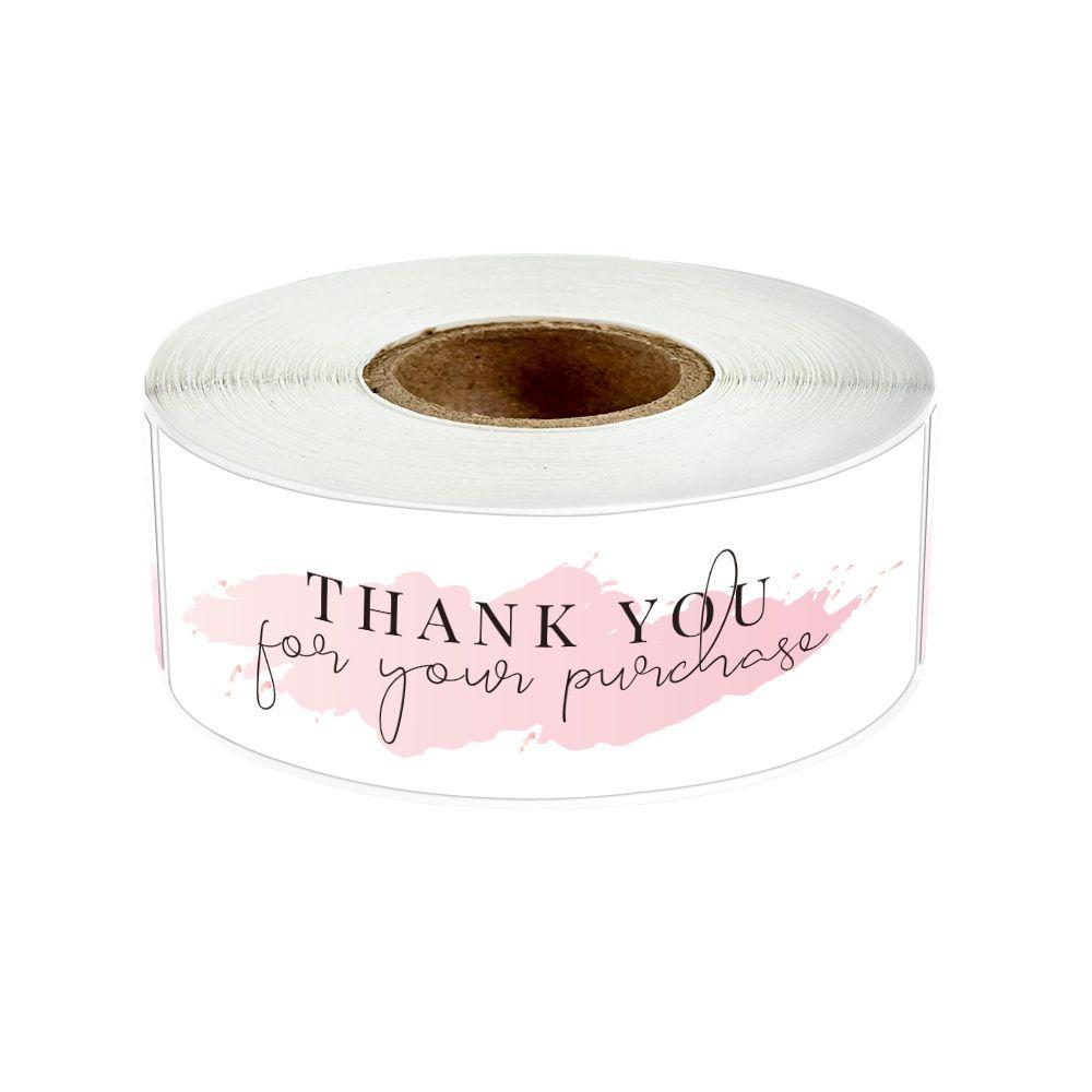 Small Business Party Supplies Packaging Decals Thank You Stickers For Your Orders Sealing Labels