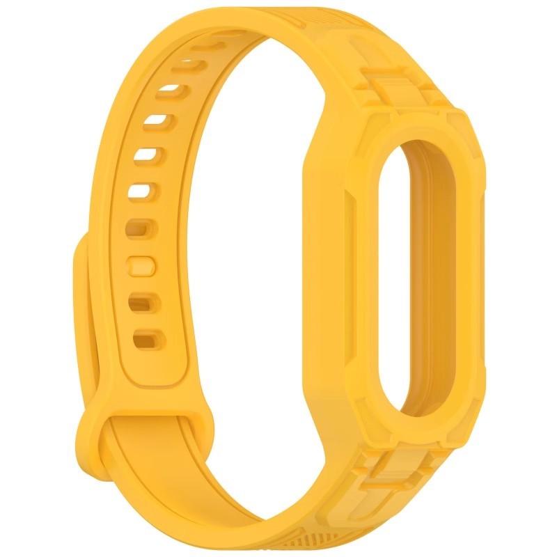 Для Xiaomi Band 10 9 8 7 6 5 Мягкий силиконовый чехол+Ремешок Сменный браслет Аксессуары