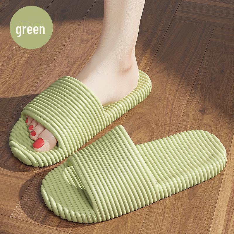 Удобные нескользящие домашние тапочки для мужчин и женщин - бесшумные летние сандалии с мягкой подошвой