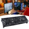 USB Powered PC Router 120mm 5V Three Fan 1 Speed 1400rpm Air Flow Cooling Fan for Receiver Modem Router