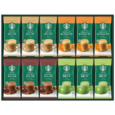 Подарочный набор Starbucks Premium Mix SBP-50B, Растворимый кофе