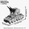 MOOXI Most Complete Space War Tank Personnel Carriers Adult Building Blocks Set MOC Brick Model Kit DIY Diorama Toy For Boy Gift
