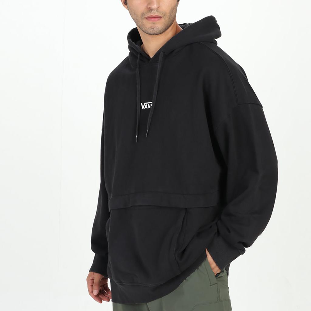 Vans Толстовка свободного кроя с логотипом, топы унисекс, черный VN000BYNBLK