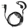 Earhook Design Two Wired Earpiece Wired Walkie Wired Earphone  Indoor Outdoor Communication