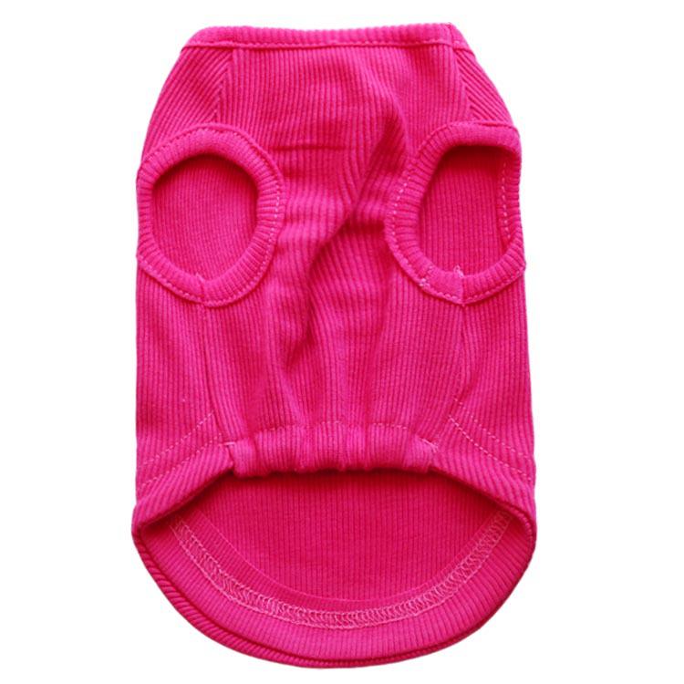 Pet Dog Clothes - Daddy & Mommy Ribbed Vests, 4 Styles for Spring, Summer, Autumn