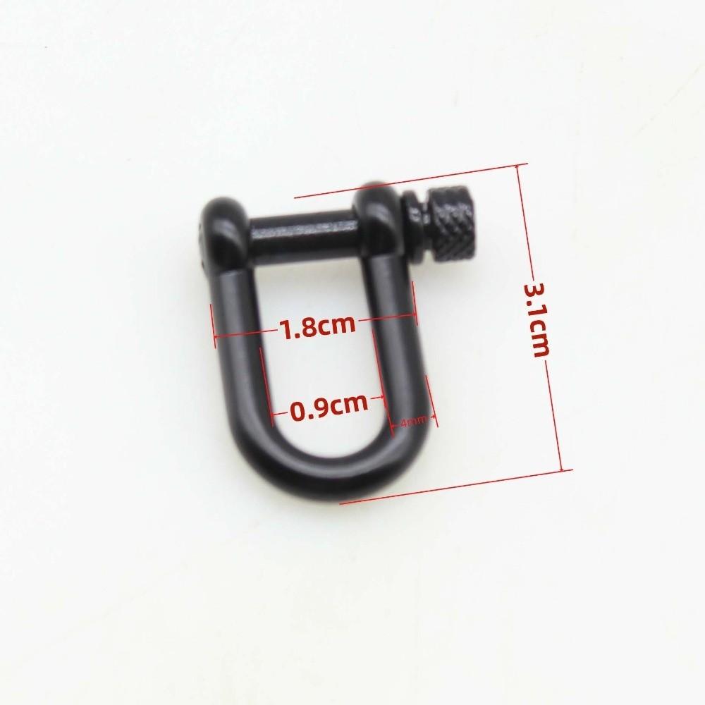 Multistyles Rope Paracord Buckle Survival Bracelets O-Shaped Shackle Outdoor Accessories
