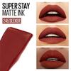 Maybelline Жидкая матовая помада New York Superstay Matte Ink 245 Seeker 5 мл Стойкая 16-часовая носка Не отпечатывается Насыщенный матовый цвет губ