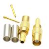 MCX socket connector for RG174 cable