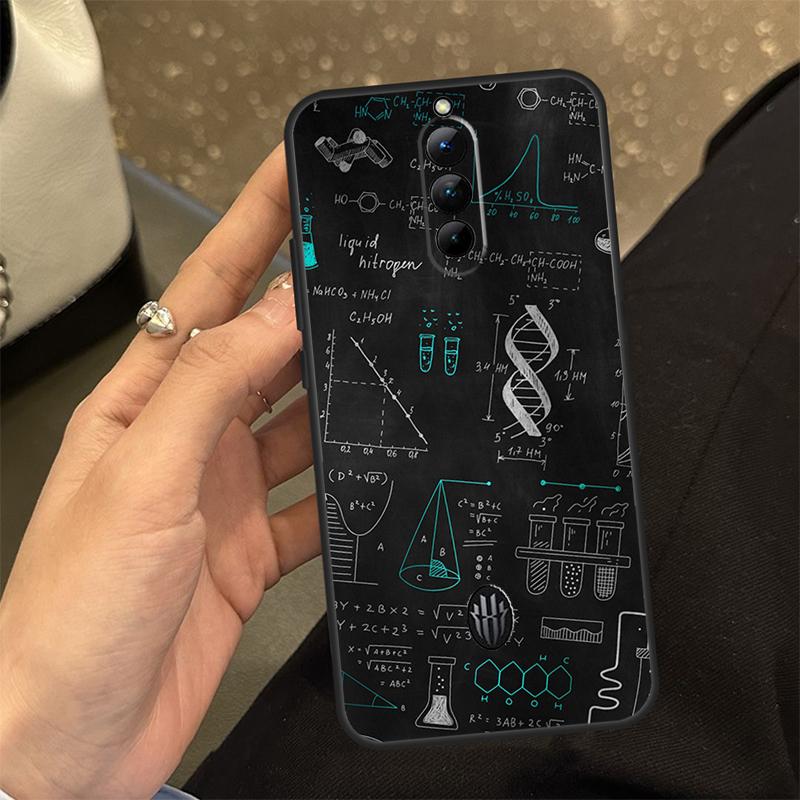 Научный чехол для Nubia Red Magic 8 8S Pro Plus 6 7 8 Pro 6S 7S Pro 6R 5S 5G Мягкий защитный чехол