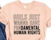 Girls Just Wanna Have Fundamental Rights, Pro Choice Shirt, Girl Power Shirt, Feminist Shirt, Women Rights Gift, Feminism Tee, Pro Choice