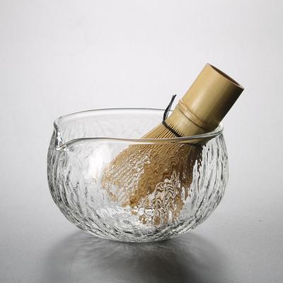Стеклянная чаша для матча с носиком для наливания Инструмент для приготовления матча Новые чайные чаши Любители чая