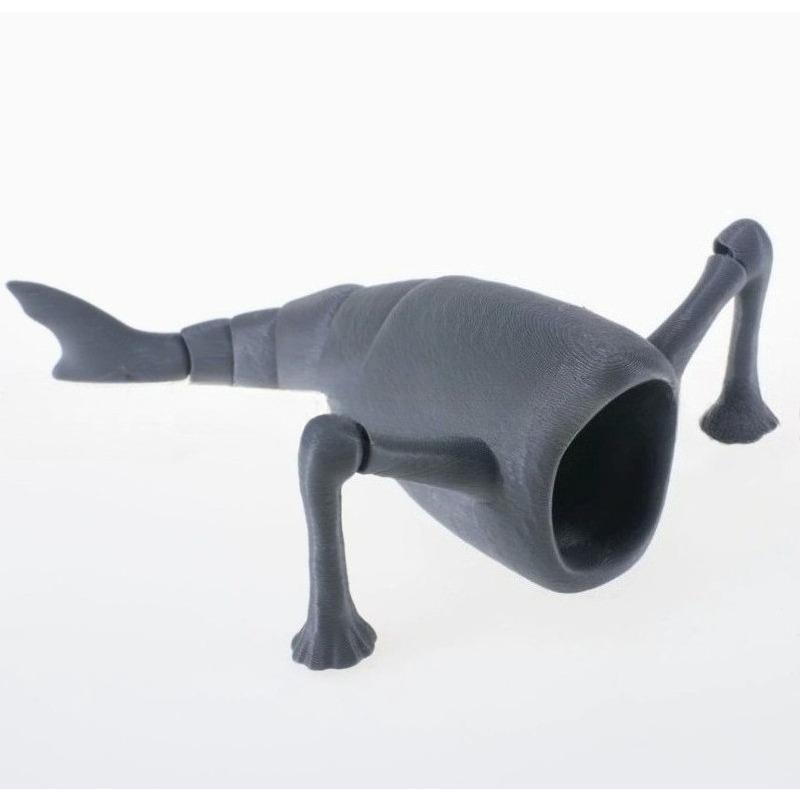 Блуп Морское Чудовище 3D Печатная Гибкая Сочлененная Игрушка-Антистресс – Пожиратель Морей Глубоководное Существо Коллекционная Настольная Игрушка для Снятия Стресса