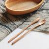 Spoon Rice Soup Desserts Condiment Long Handle Wooden Spoon Honey Tea Scoops Coffee Accessories