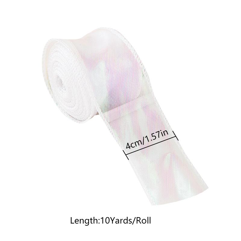 10 ярдов/рулон органзы красочные DIY букет цветов упаковка швейные принадлежности свадебное украшение