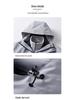 Windproof Waterproof Fleece-Lined Mountain Windbreaker Jacket for Skiing & Hiking
