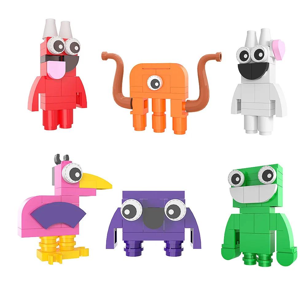Игрушки для детского сада Monster Building Blocks Garten of Banban Сборка мелких деталей Building Blocks Детские подарки