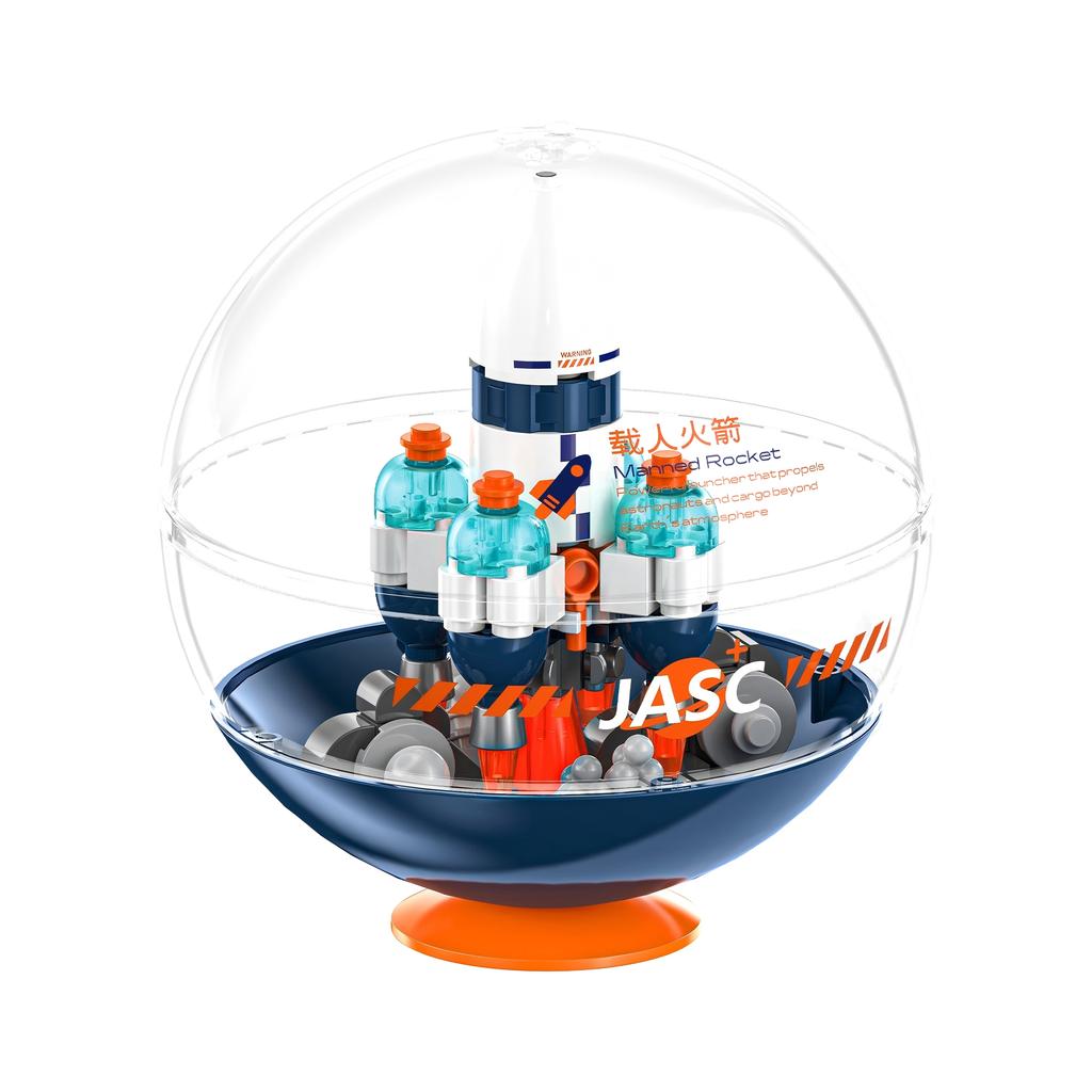 Строительные блоки серии «Исследование космоса» Jaki - Космические stacking balls Детская развивающая игрушка Строительные блоки Подарок на день рождения
