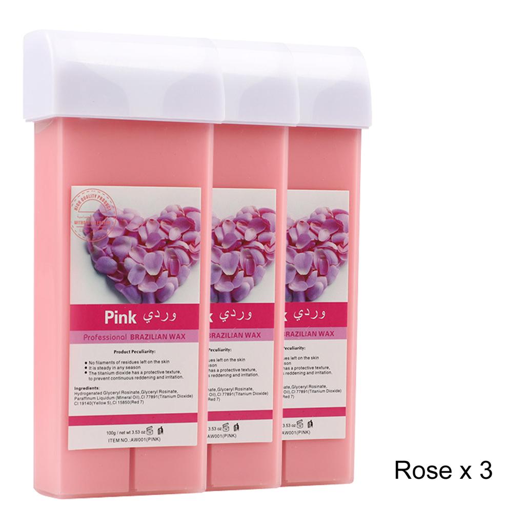 Roll On Refill Hair Removal Wax Painless Depilatory Wax Roller Honey Wax Body Hair Removal For Any Roll On Wax Warmer Cartridge