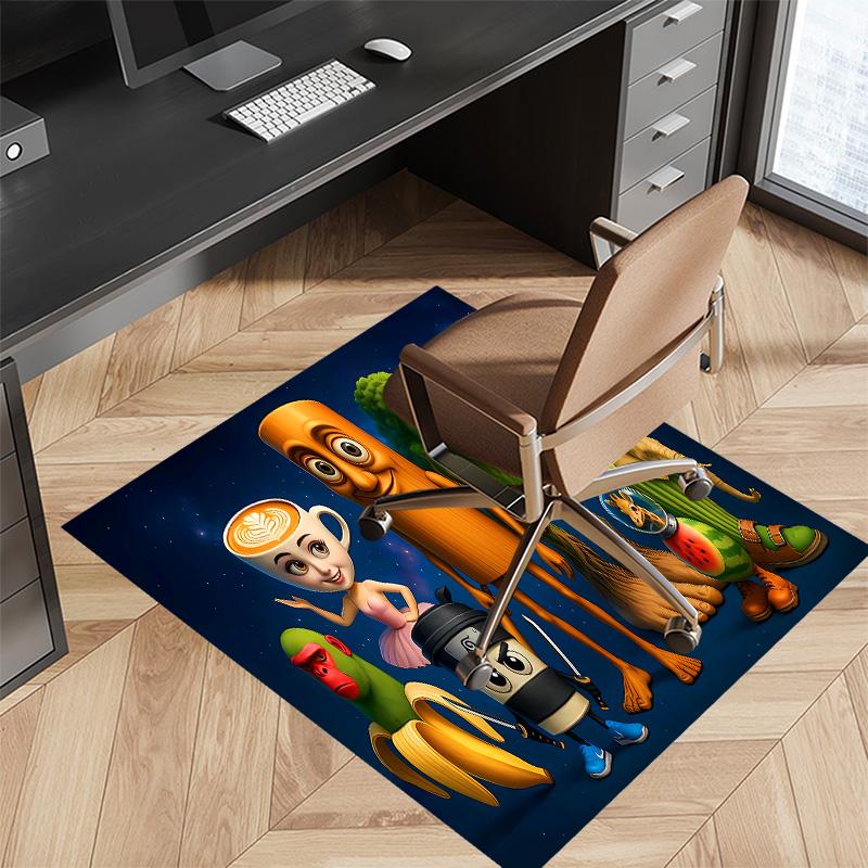 Italian Brainrot characters2 Printed Absorbent Washable Carpet, Non-Slip Bathroom Mats, Kitchen Rugs, Yoga Mat,Living Room Entrance, Camping Picnic Ru