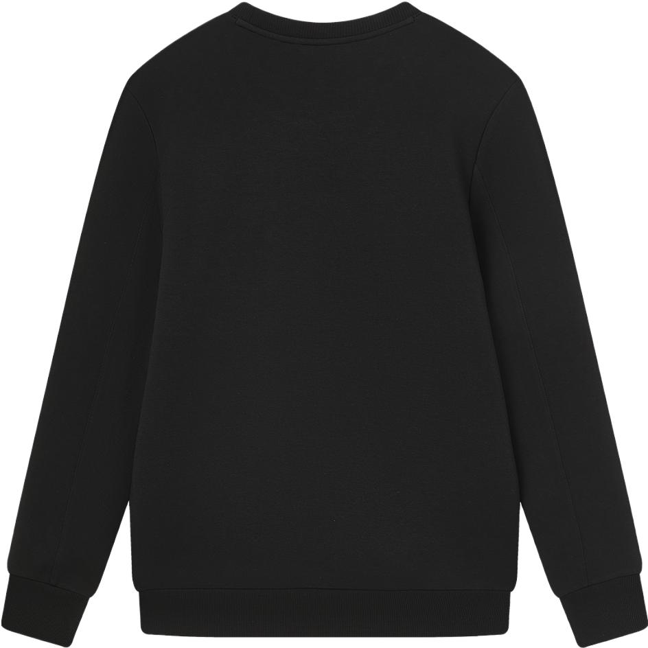 New FILA Sweatshirt Men's Jet Black F11M349218F-BK