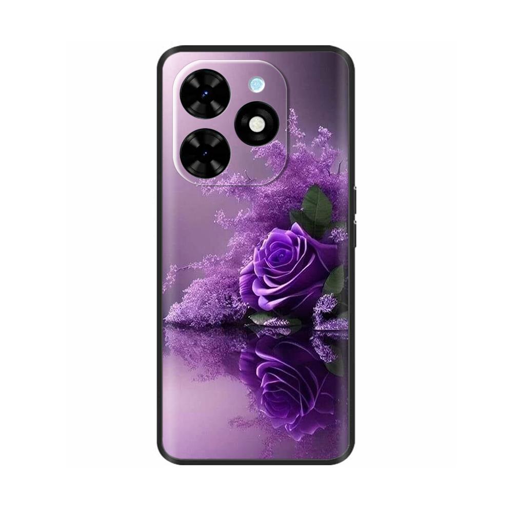 Чехол для Spark Go 2024 для Tecno Spark Go 2024 Чехол для телефона Милый панда Задняя крышка для Techno Spark Go 2024 Защита Coque Fundas