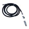Airbrush Hose 180cm Professional Braided Air Connector with Standard 1/8'' Fitting for