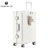 TOBERLIR 24-inch Aluminum Frame Hardshell Luggage