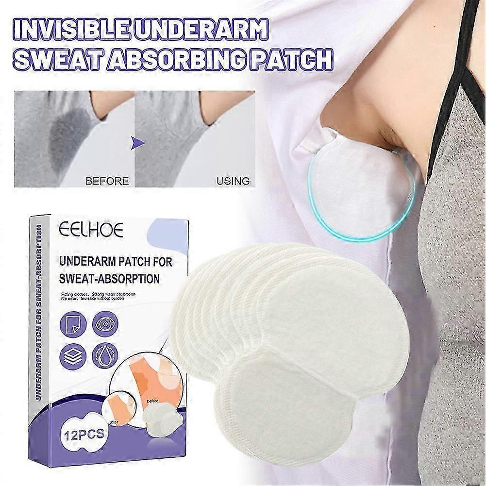36x Disposable Sweat Pads Patches Antiperspirant Underarm Armpit Guard Sheet