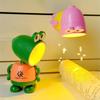 LED Mini Night Light Cute Frog Foldable Desk Lamps Desktop Ornament Book Light Kids Room Bedside Bedroom Decor Holiday Gifts