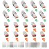 Разъем Deutsch 2-контактный JRready ST6246 10 комплектов, DT04-2P DT06-2S Серый водонепроницаемый электрический разъем для проводов с цельными контактами 14-20AWG