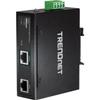 PoE Injector - TRENDNET - Hardened Ind. 90W - Black - Gigabit Ethernet - 4 Ports