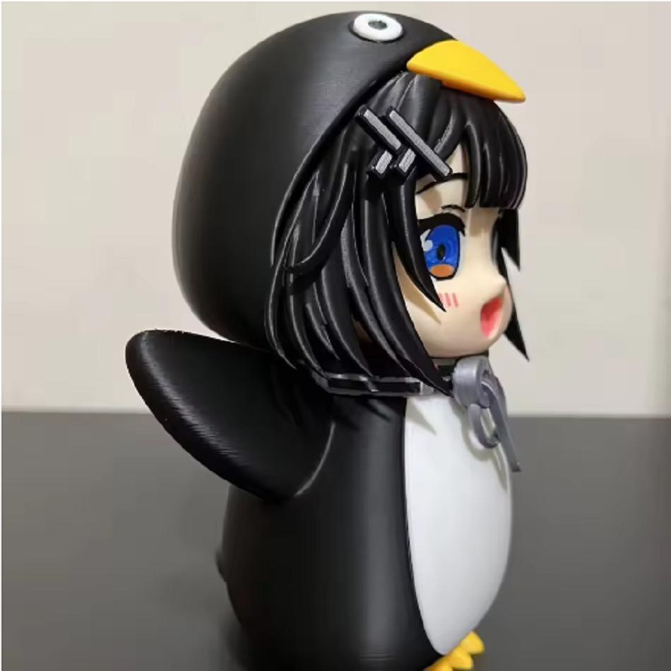 Arknights Endfield Фигурки Pengmin Маленький Косплей Модель Pengmin Коллекция Аниме Настольный Дисплей