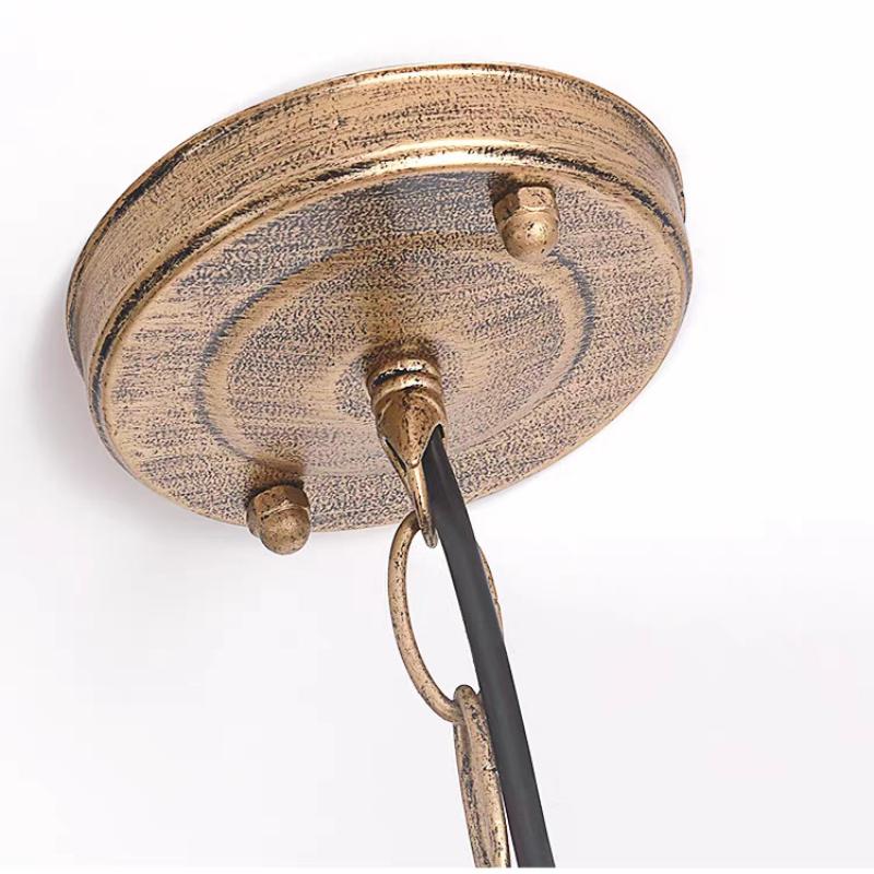 American Retro Outdoor Waterproofing Pendant Lamp Nordic Garden Courtyard Chandelier Lamps Aesthetic Room Decor LED Lights